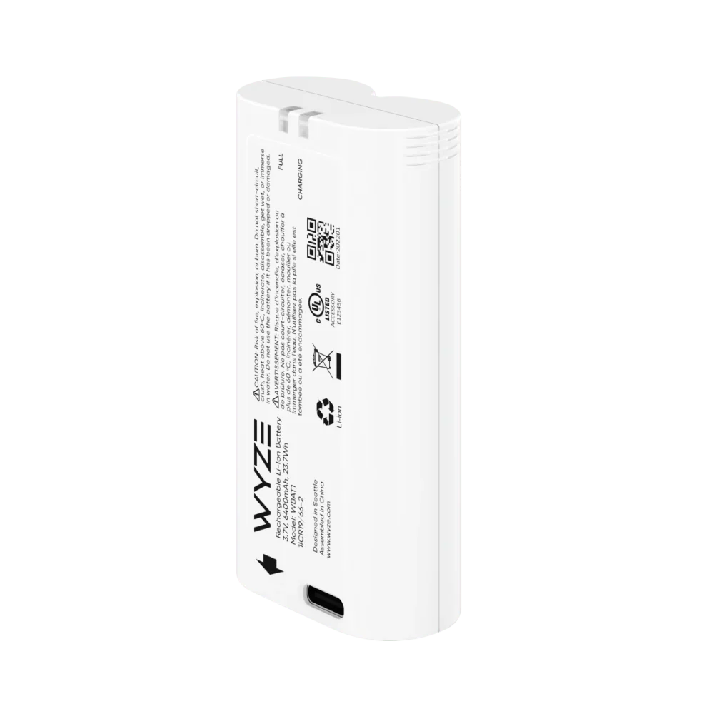 Wyze Removable Battery Pack